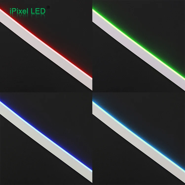 

Anti-fire PWM control RGB color LED Neon flexible strip without Pixel