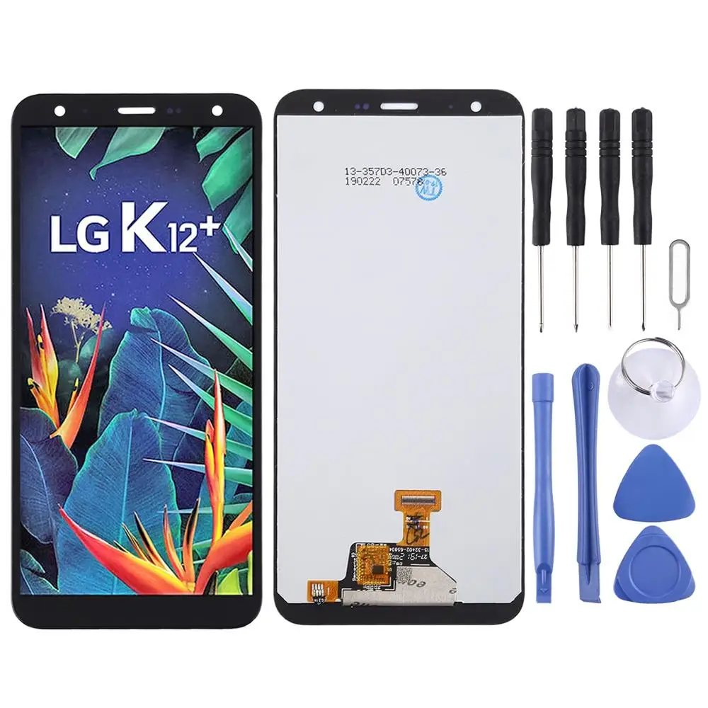 Schermo Lcd E Digitizer Assemblea Completa Per Lg K12/K12 +/K40 (Nero)