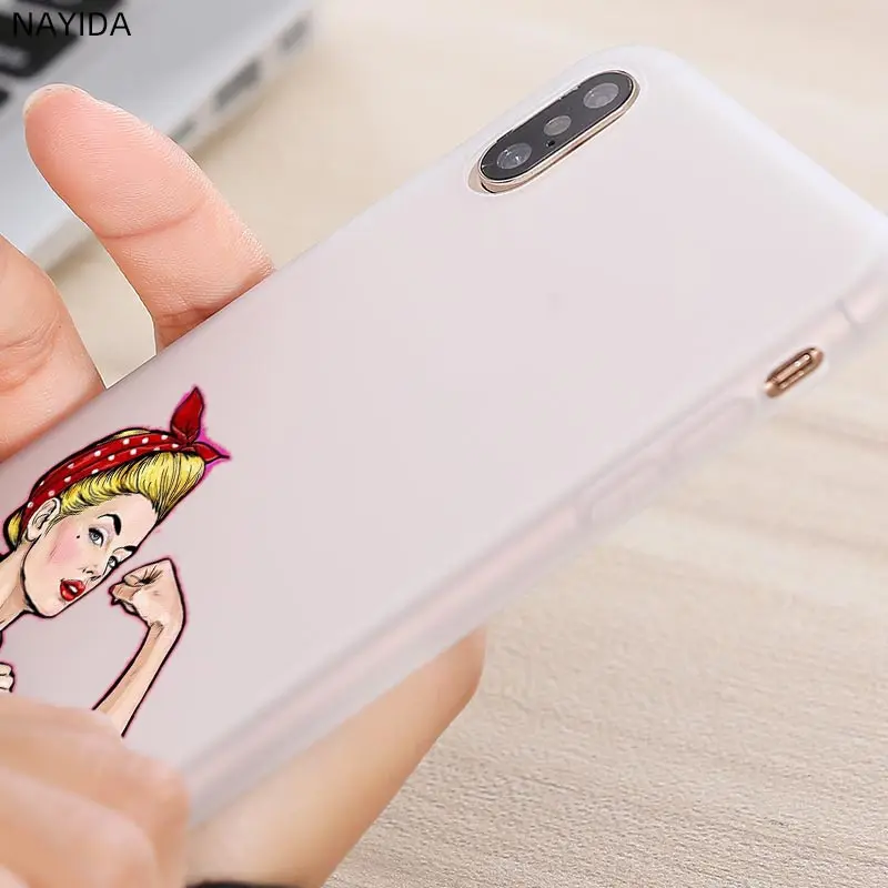 Мягкий чехол для телефона Huawei P40 30 20 Pro 10 Lite e Plus P Smart 2020 Z 2019 Обложка феминистский