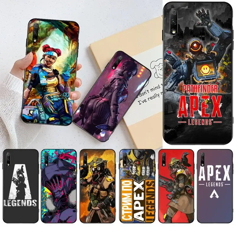 Новый прозрачный чехол для телефона NBDRUICAI game Apex Legends Huawei Honor 20 10 9 8 8x 8c 9x 7c 7a Lite view