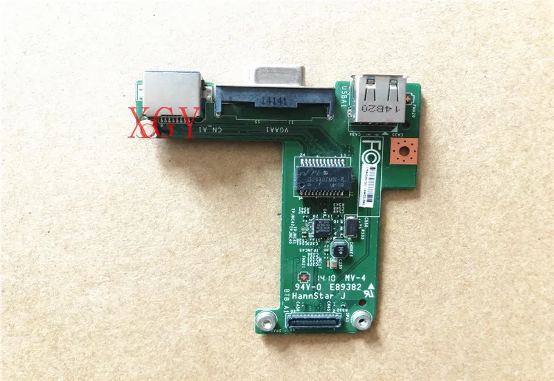Оригинальный Для MSI GP70 MS-1758A MS-1758 USB vga сетевая плата VER: 1 полностью протестирована |
