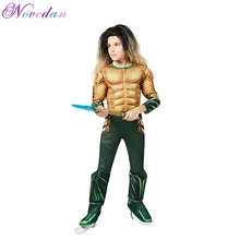 Halloween Costumes for Kids Boys Party Dress up Jumpsuits Kids Muscle Superhero Costumes Cosplay