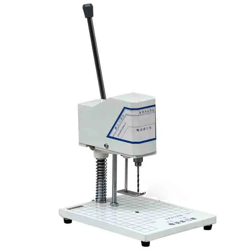 

Electric Binding Machine Small and Simple, Financial Documents, Voucher, File Binding Machine