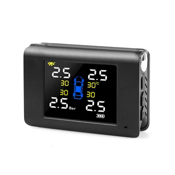 

Solar Power LED Display Built-in or External Sensor TPMS Auto Wireless Car Tire Pressure Monitoring Intelligent System