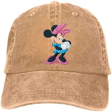 TSDFCMinnie Премиум ковбойские бейсболки папа шапки Серый