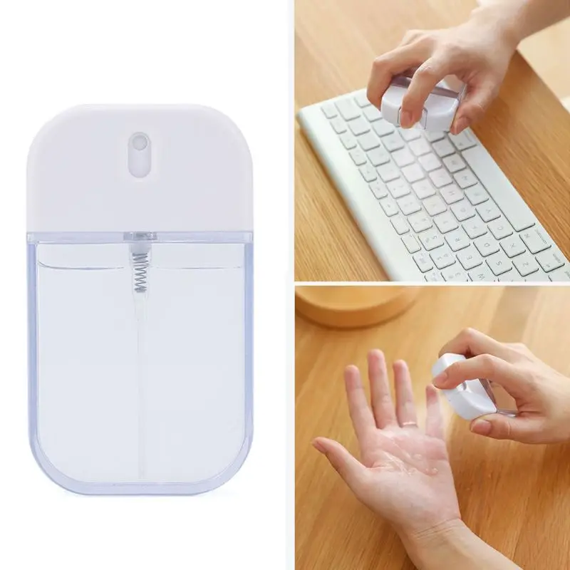 

5Pcs 35ml Reusable Portable Refillable Moisturizing Spray Bottle Travel Cardcase-like Pocket-size Plastic Empty Bottles