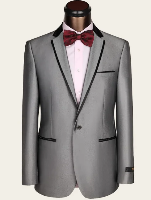 Мужской костюм Smolking Noivo Terno Slim Fit Easculino, вечерние мужские костюмы, синие, 2 предмета, топы+ брюки