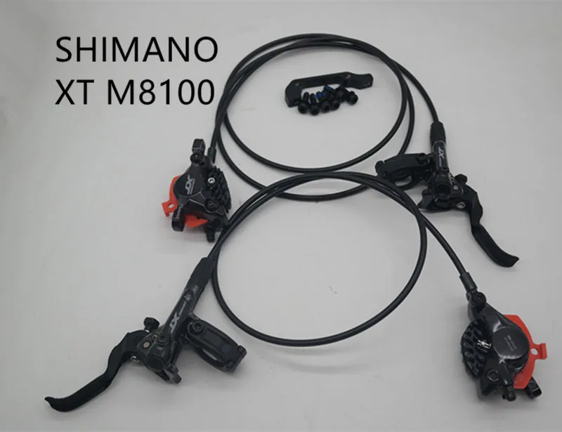Рычаги дискового тормоза SHIMANO XT M8100 с левым и правым штангенциркулем