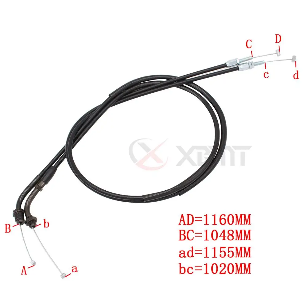 Motorcycle Throttle Cable motorcycle accelerator cable For Honda Steed VLX 400 600 VLX400 VLX600 Magna VF 250 750 VF250 VF750 Shadow VT400