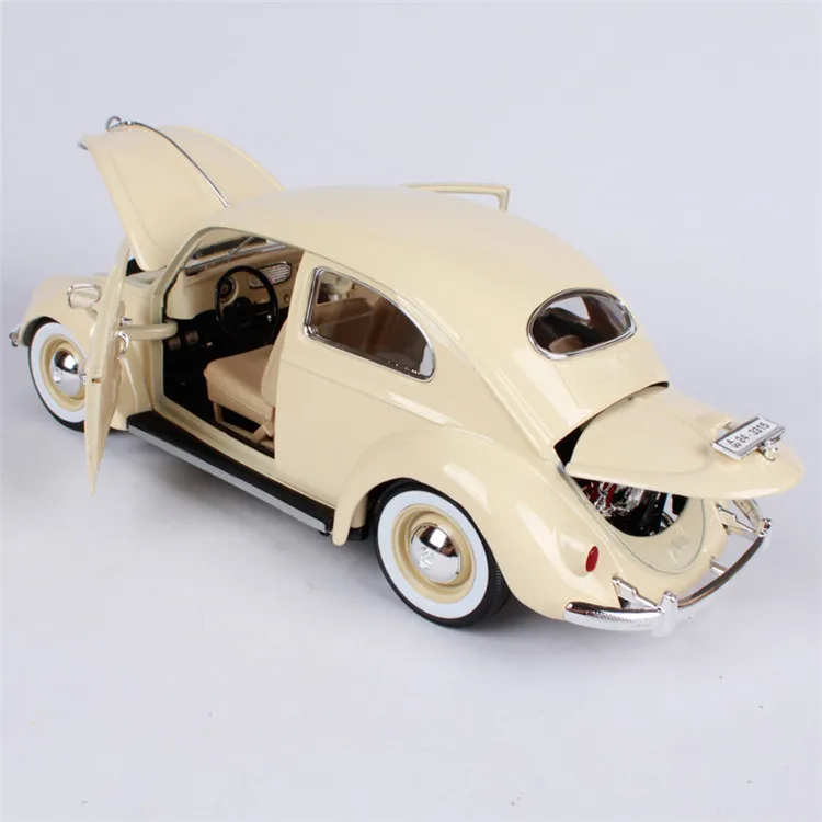 Лучшие продажи 1:18 Beetle 1955 ретро-автомобиль сплава модель, моделирование литья автомобиля Модель, коллекция лучшая
