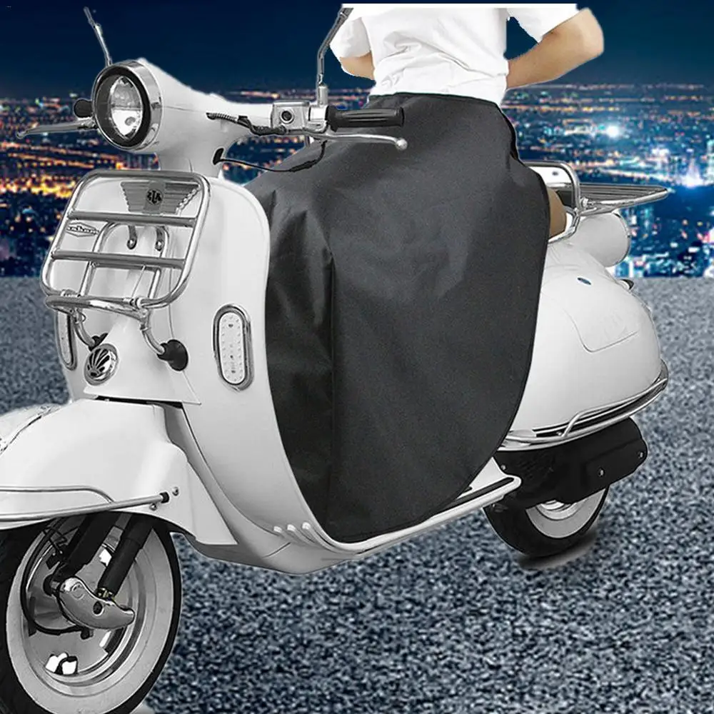 lingzhuo-shop Proteggi Gambe per Scooter Scooter Parabrezza Universale Antivento Grembiule Impermeabile Copertura Calda 