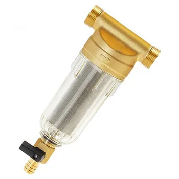 

System Water Filter Household Purifier Copper Spin Down Brass Valve Tap