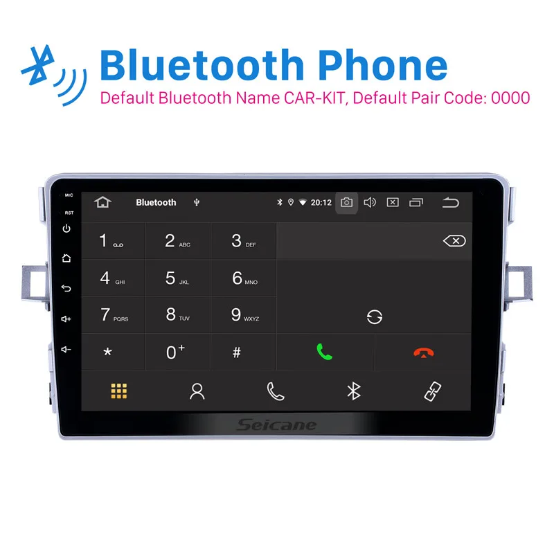 Seicane автомобильный Android 9 0 gps для Toyota Verso 2011-2016 мультимедийный плеер с Carplay wifi USB AUX