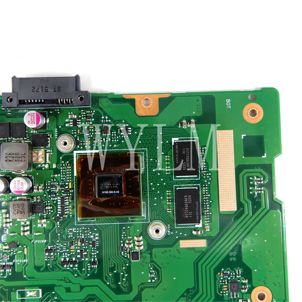 P751JF motherboard GT930M 2GB N16S-GM-S-A2 Mainboard For ASUS P751 P751J P751JA P751JF P751JD Laptop motherboard Tested