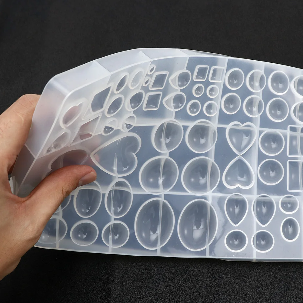 DIY Resin Filling Chic Book Epoxy Silicone Mold For Epoxy UV Resin Front Cover Makeing Filling Handcraft Girl Children Gifts New afbeelding