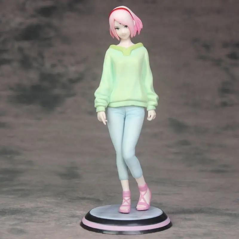 

Anime Naruto Konoha Hidden Village Uniforms chun ye ying Cardcaptor Sakura Garage Kit Model