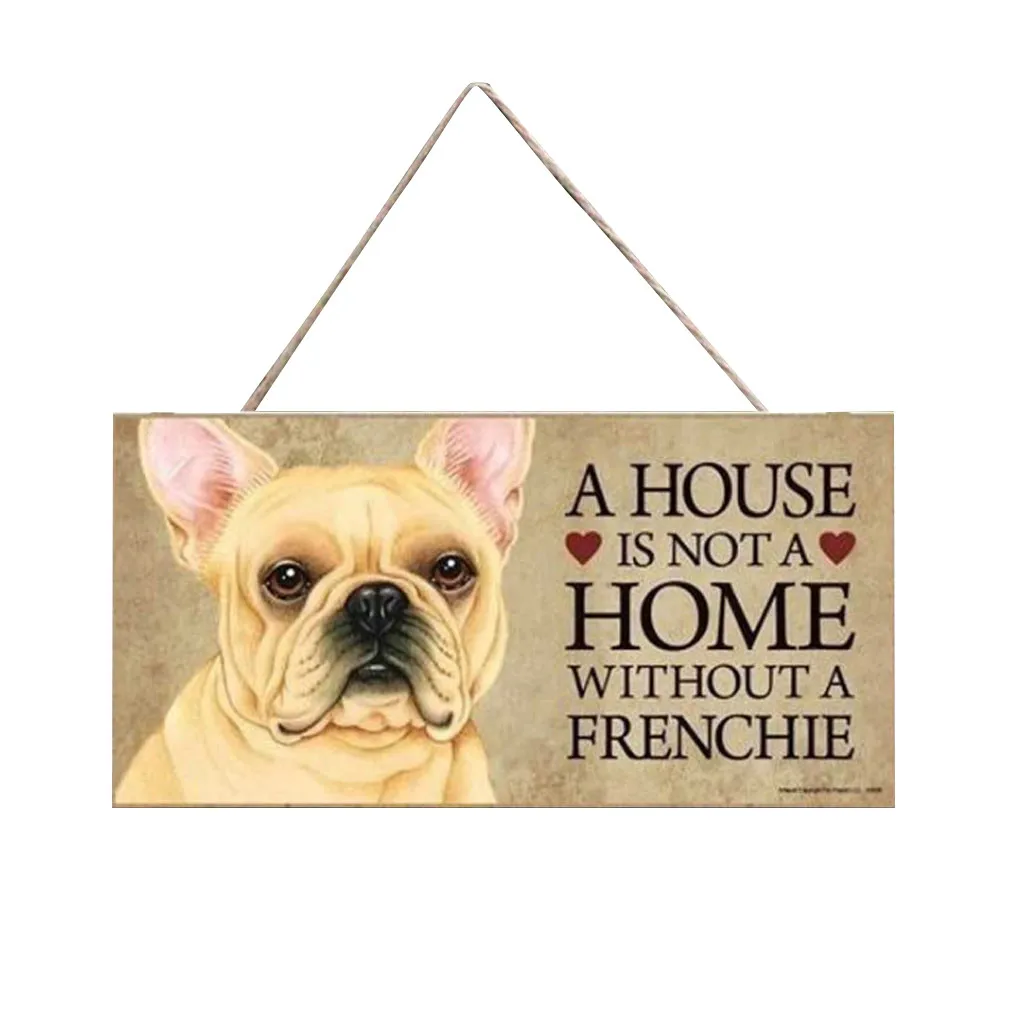 

11 Dog Tags Rectangular Wooden Plaques Pet Tag Dog Accessories Lovely Friendship Animal ign Wall Plaque Poster