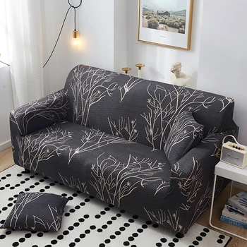 

1/2/3/4 Seat Stretch Sofa Cover Big Elasticity Couch Covers Sofa Covers Funiture Towel All Wrap Single Slipcovers Christmas Home