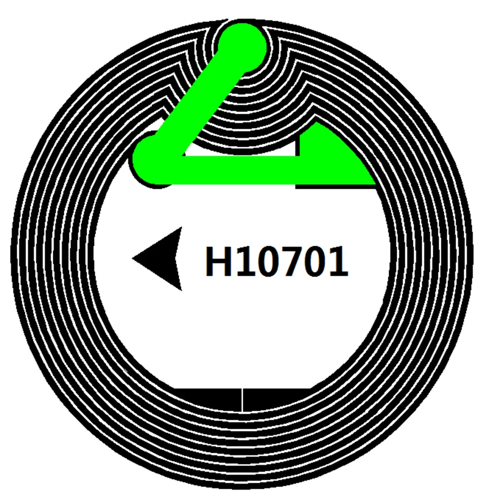 10000 шт. ISO15693 влажная инкрустация ICODESLIX-L наклейки RFID Пассивные метки