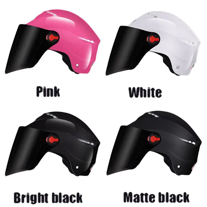Прямая мотоциклетный шлем унисекс для мужчин и женщин электрический шлем с батареей летние шлемы для верховой езды