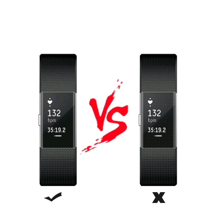 5 шт. Защитная пленка для fitbit charge 2 защита экрана Аксессуары часов анти шок мягкий