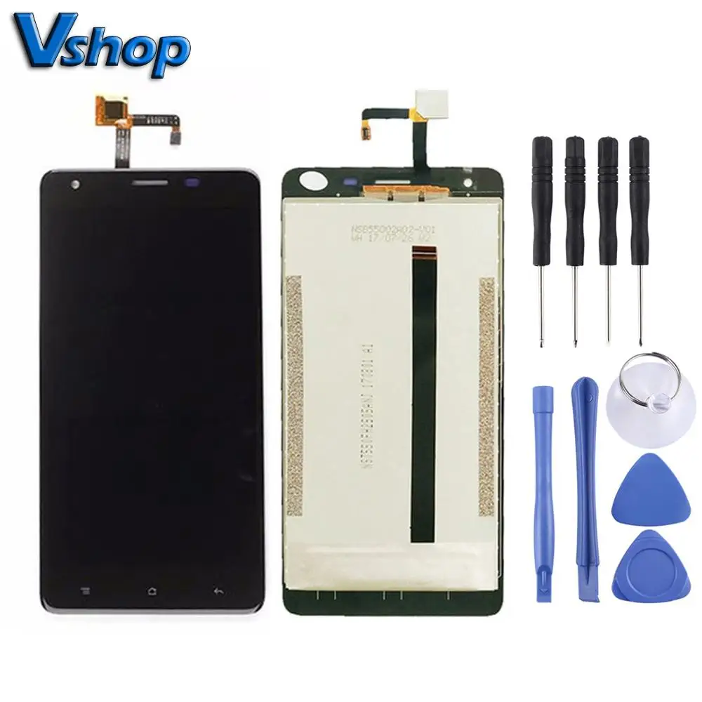 Для Oukitel K6000 Pro ЖК-дисплей для Oukitel K6000 Pro Телефон ЖК-экран и дигитайзер полная сборка Запасная часть