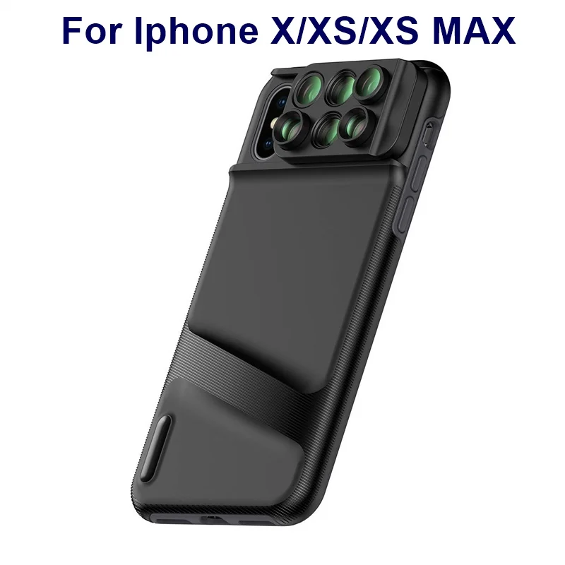 Tongdaytech 2 в 1 чехол для телефона объектив камеры для Iphone X XS MAX XR широкоугольный Макро Рыбий глаз линза телескоп для Iphone 11 Pro Max