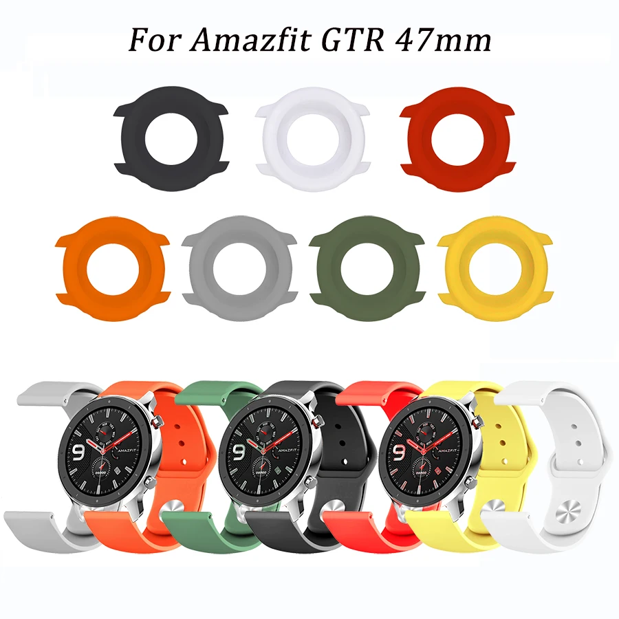 

For Xiaomi Huami Amazfit GTR 47mm Watch Band Bracelet for Amazfit gtr Watch Case Protector Bumper Accessories