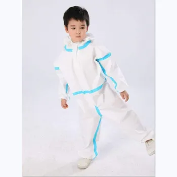 

Children Cosplay Science Lab White Protective Clothing Experimental Class Special Uniform Cosplay Doctor Costume for Kids