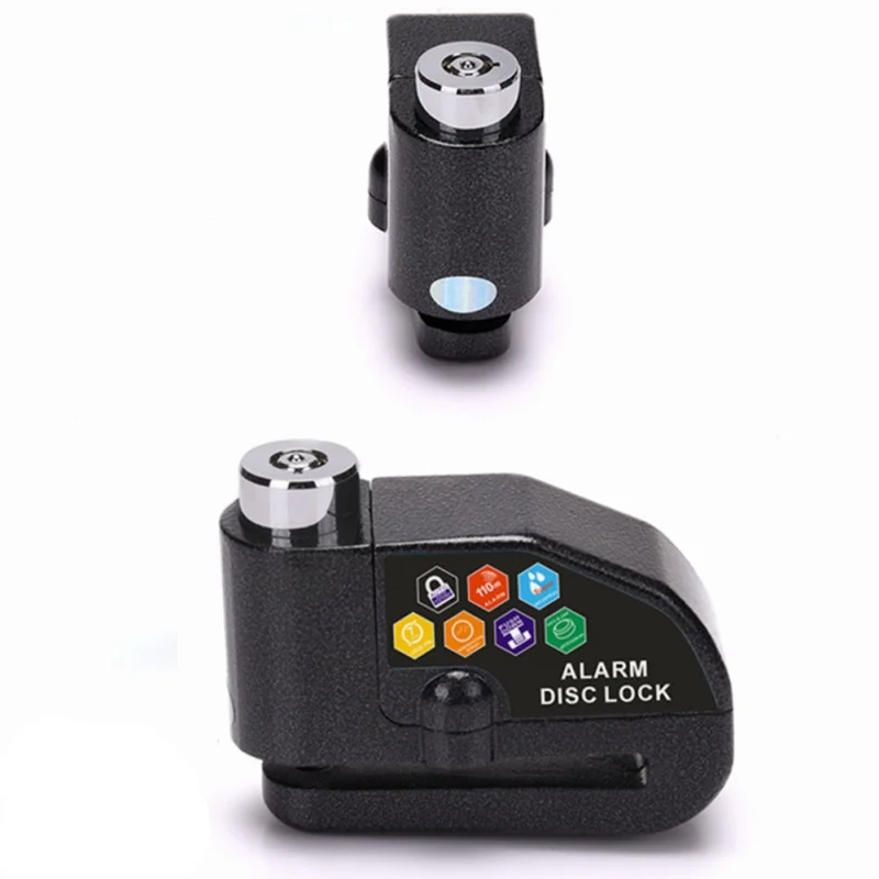 

Motorbike Alarm Anti-theft Wheel Brake Security Disk Security Siren Lock Waterproof Anti-theft Scooter Wheel Padlock