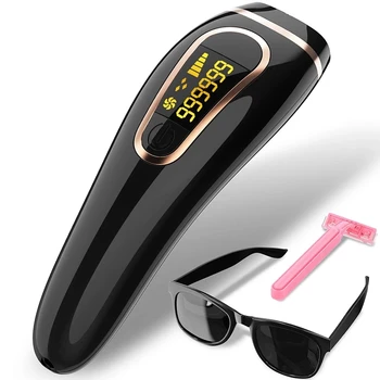 

999999 Flash LCD Display Bikini Ipl Laser Hair Removal Machine Professional Permanent IPL Hair Removal Laser Epilator For Women