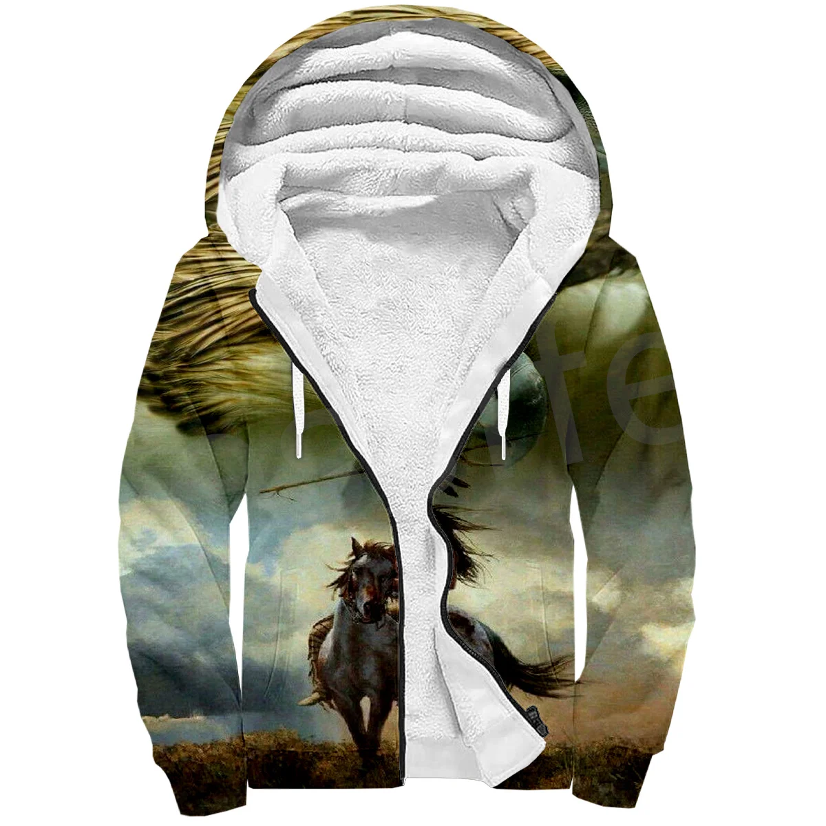 Рисунок 5 - Осенне-зимнее флисовое пальто с