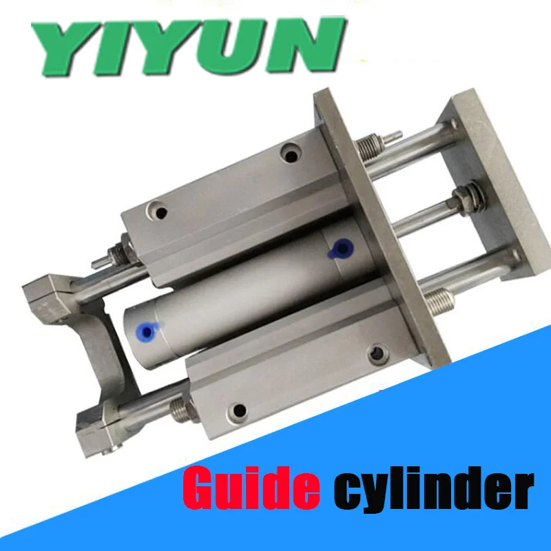 US $520.00 YIYUN Three Axis Rodless Cylinder Guide Cylinder MGGLB5075 MGGLB50100 MGGLB50125 150 200 250 300 350 400 500 MGGLB Series