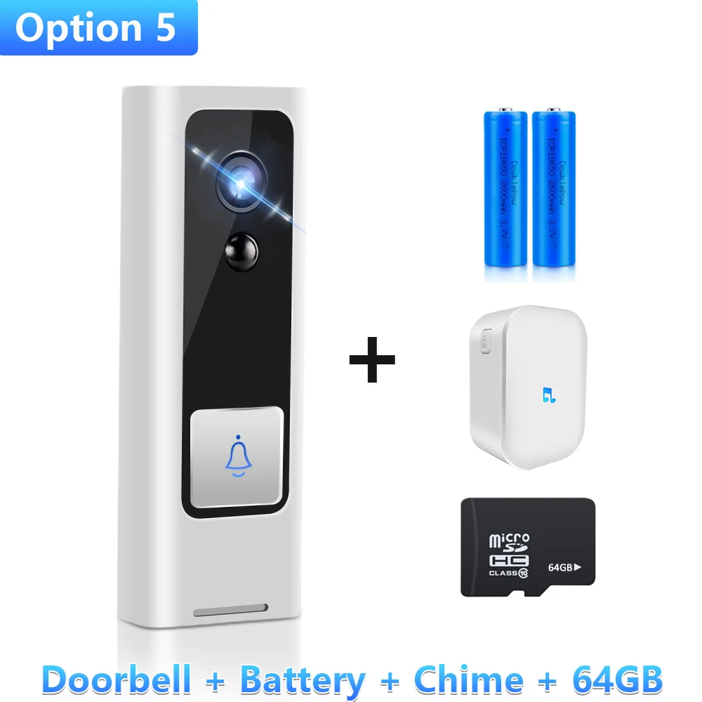 in home intercom music systems Smart Video Doorbell Camera WiFi Wireless Door Phone Home Door Bell Audio Intercom Security Camera PIR Motion Alarm Baby Monitor intercom screen Door Intercom Systems