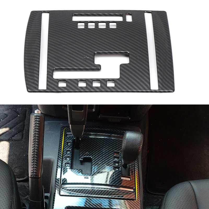 LHD! For Mitsubishi Pajero V80 Shogun Montero Limited 2007 - 2019 Interior Gear Shift Panel Cover Trim Auto Accessories | Автомобили и