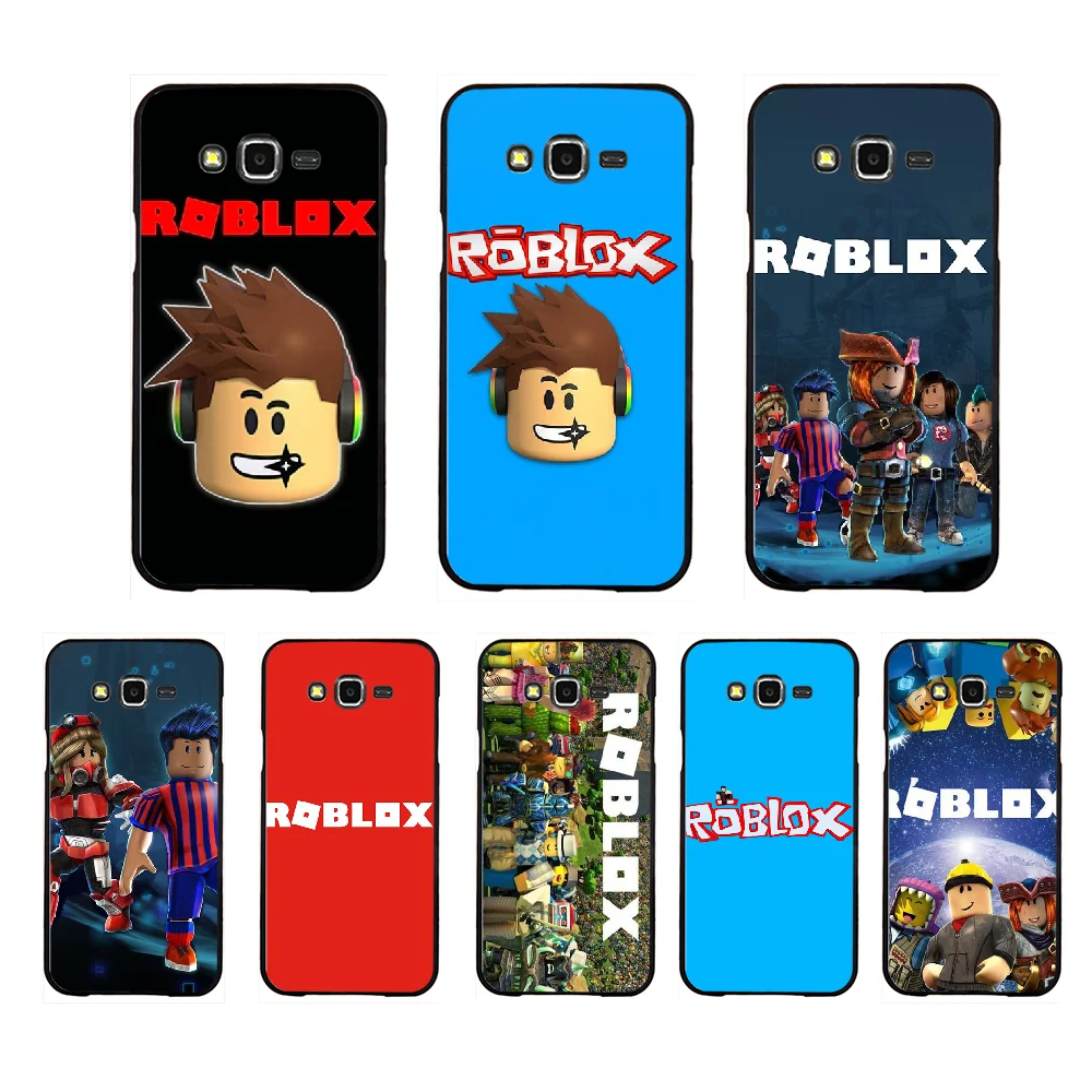 Nbdruicai Popular Game Roblox Diy Painted Phone Case For Samsung