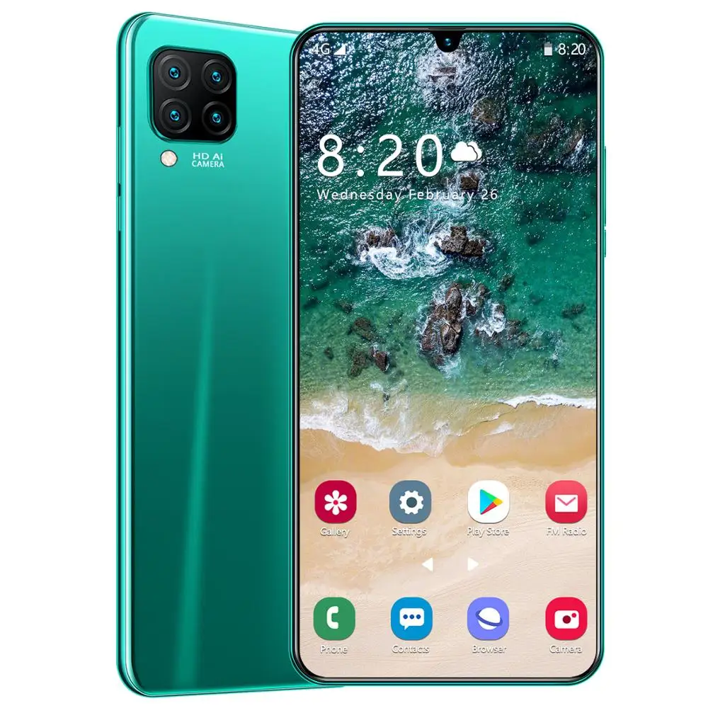 2020 New R30PRO Mobile Phone 8GB 256GB Dual SIM