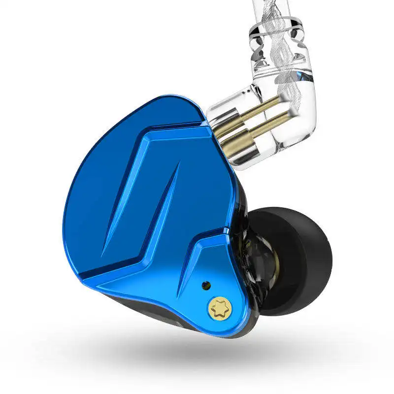 Гибридные наушники вкладыши KZ ZSN PRO X 1DD + 1BA HIFI DJ монитор металлические для бега