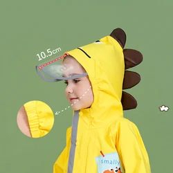 Combinaison imperméable à capuche pour enfants de 1 à 9 ans, vêtements de pluie, une pièce 