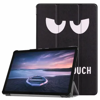 

Slim Flip PU Leather Case For Samsung Galaxy Tab S4 10.5 SM-T830 T835 T837 smart cover For Samsung Tab S4 10.5inch case+film+Pen
