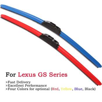

HESITE Wiper Blades For Lexus GS Model Accessories GS300 GS350 GS430 GS450H F Soprt Front Wipers 2000 2002 2007 2008 2013 2015