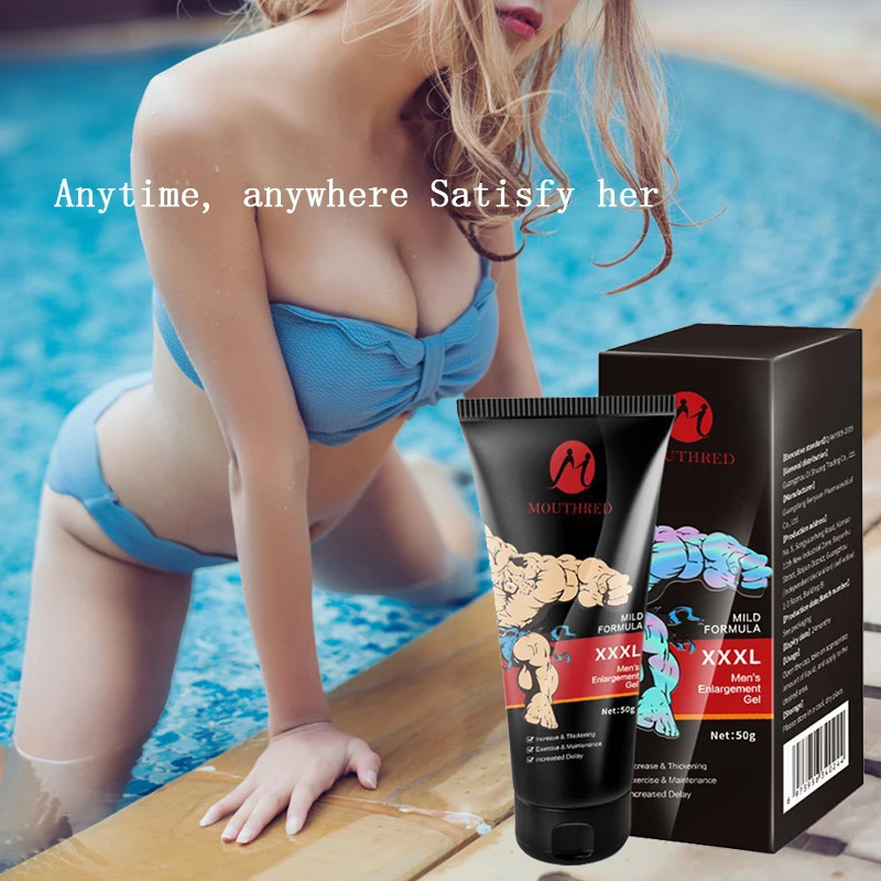 Male penis enlargement cream helps men increase effectiveness, delay sexual growth, penis enlargement, men&rsquo;s massage gel 50g