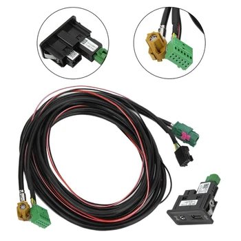 

2020 Upgrade MIB Phone Mapping Carplay USB AUX Switch W / Harness For Golf MK7 Durable And Practical