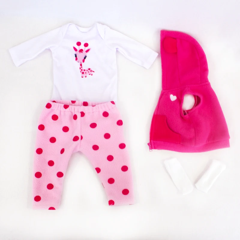 KAYDORA 16-18 дюймов милая кукла реборн принцесса одежда подходит для 40-47 см Bebe Reborn малыша красочные наряды Аксессуары Юбка - Цвет: 16-18 inch
