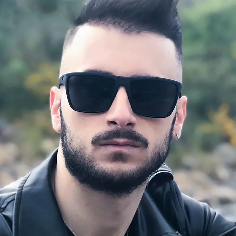 

ZENOTTIC Square Sunglasses For Men Polarized UV400 Fashion Sunglass Mirror Sport Protection Sun Glasses Driving Glasses oculos