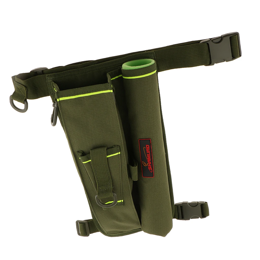 Multifunction Fishing Lure Bag Rod Holder Waist Pack Leg Bag Tackle Storage Tackle Storage Boxes