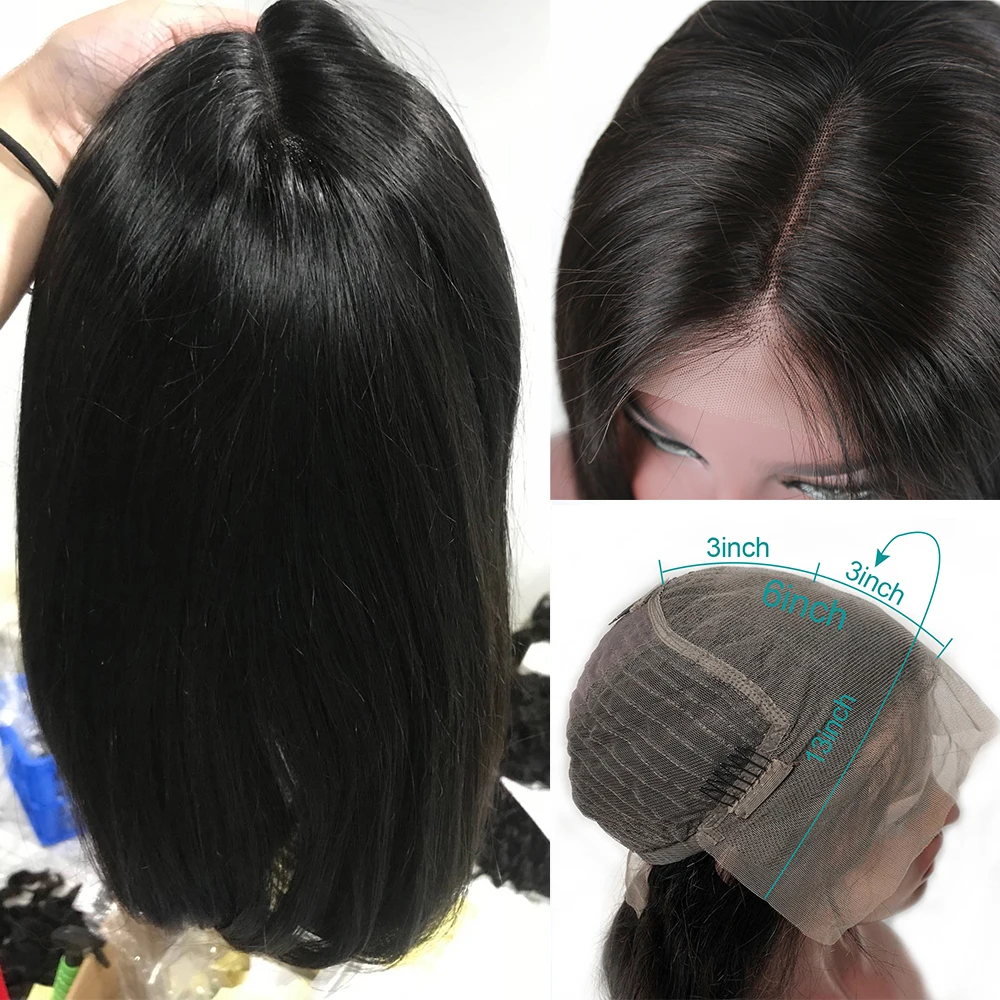 Парик из человеческих волос бразильские волосы Remy с предварительно отобранными