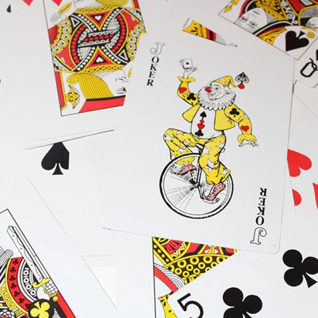 Large Playing Cards Outdoor Game Family Party School Full Deck 52 3.4 x 4.8