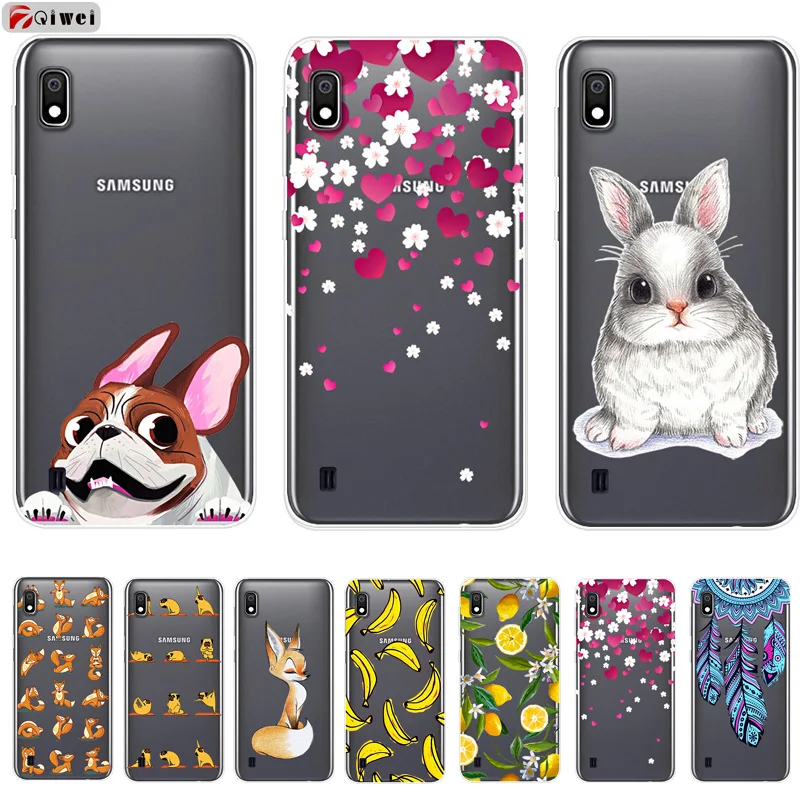 Чехол для Samsung A50 прозрачный мягкий Силиконовый ТПУ чехол телефона Galaxy A30 A10