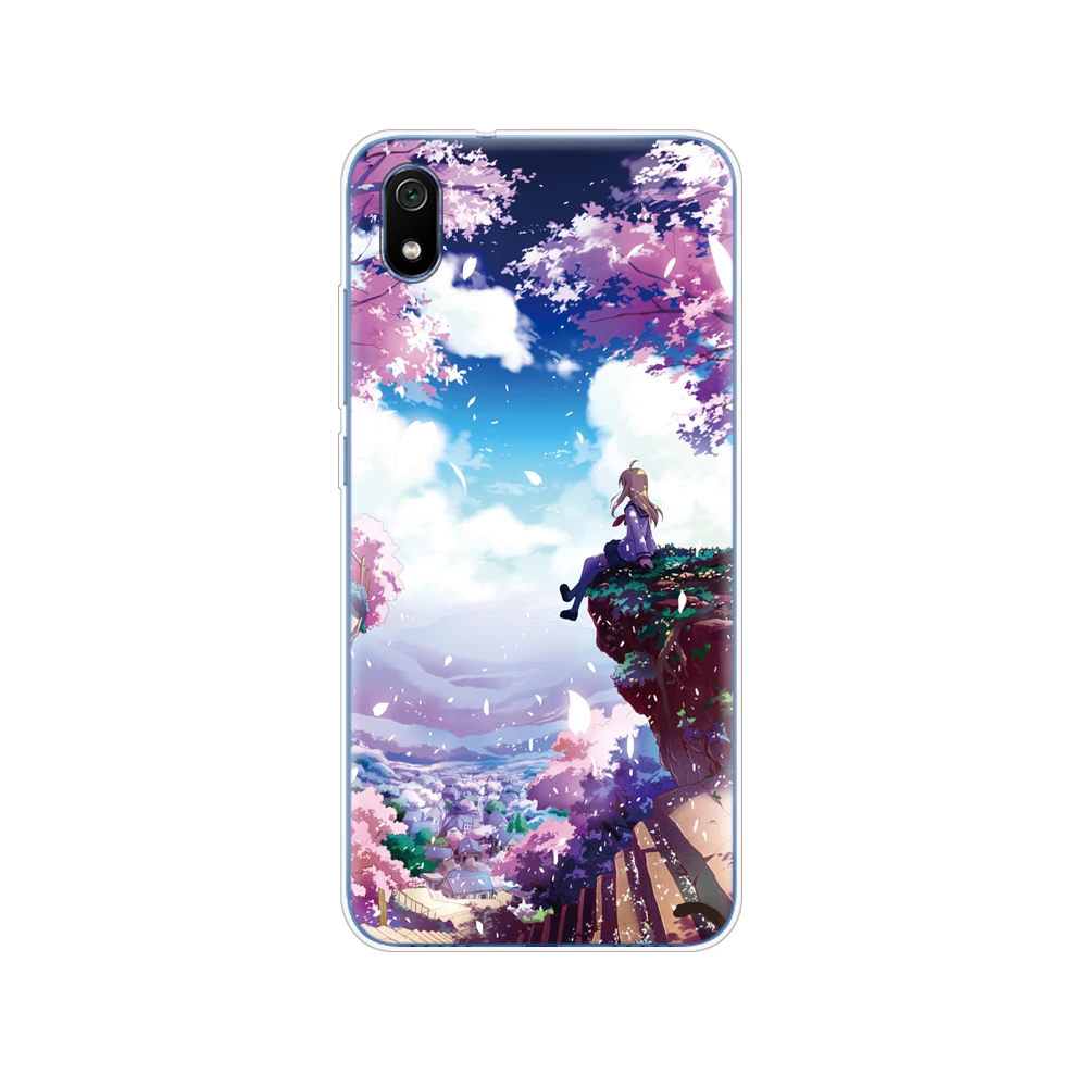 34329 Чехол для xiaomi redmi 7a, чехол, Мягкий ТПУ силиконовый чехол на заднюю панель для redmi 7 a, бампер hongmi 7a, чехол, ударопрочный, милый - Цвет: 34329